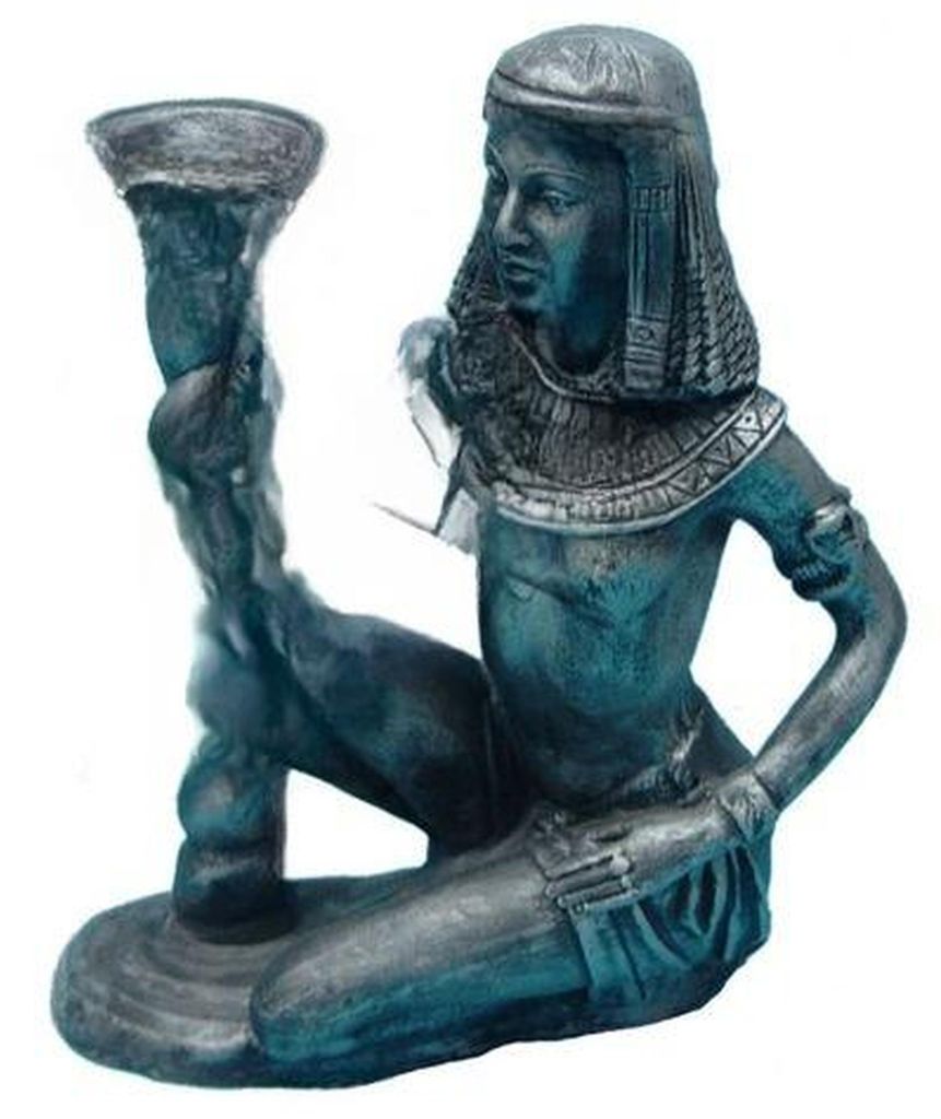 Design Ägyptische Figur Figur Statue Skulptur Figuren Skulpturen Dekoration Neu