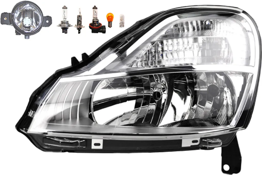 Johns, Fari Osram Night Breaker Laser adatto per Renault Modus FP JP L Fog 7701069734 8200002469 2615589925 26155AU325 B4A558990A 2615500Q
