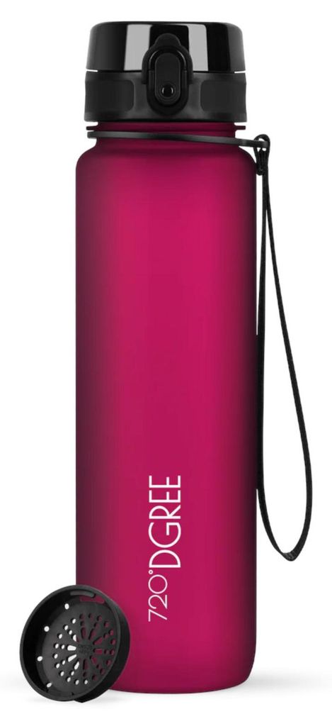 720°DGREE Trinkflasche uberBottle softTouch mit Sieb lavish Produktbild 