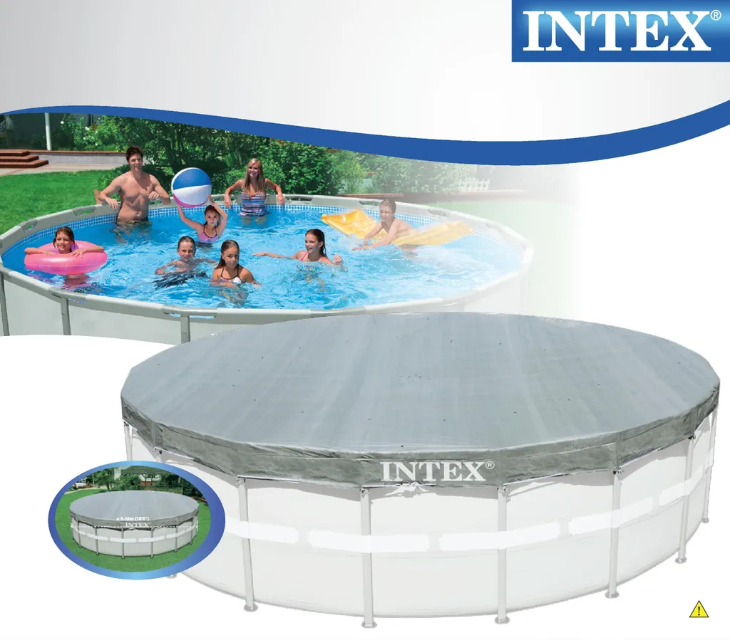 Offerta Telo Deluxe Intex 28041 per Piscine Round Frame 549cm - 14