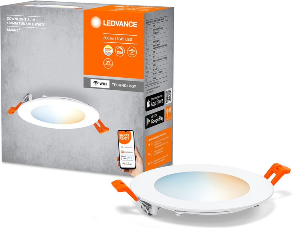 LEDVANCE SMART+ Wifi Orbis Downlight Slim Inteligentné Obrázok produktu 