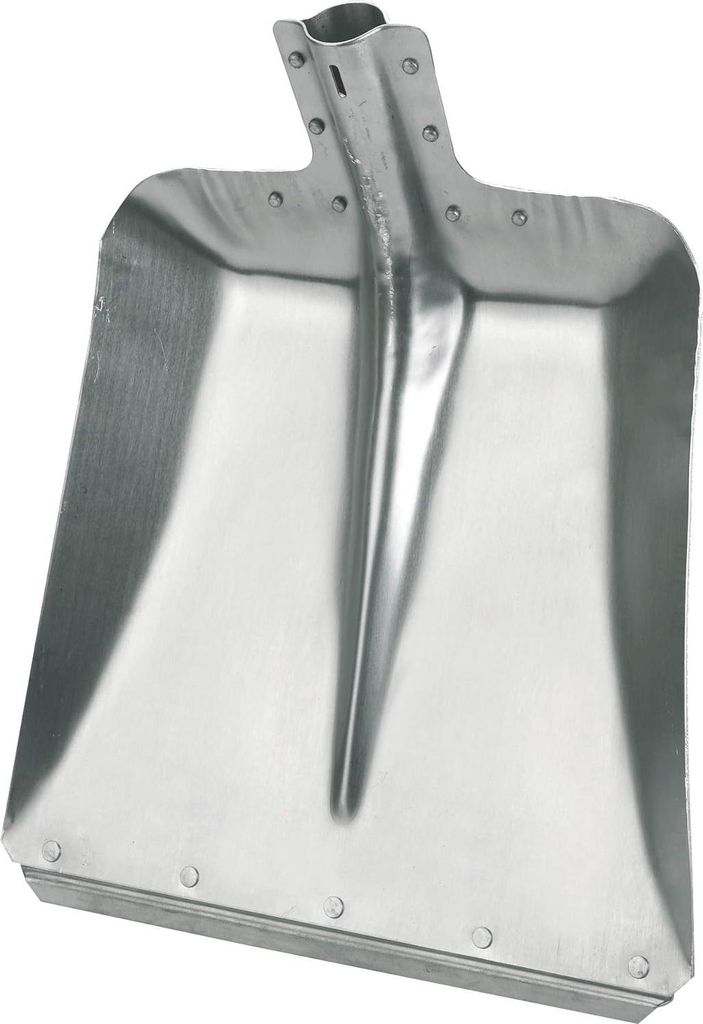Aluminium Schaufel Größe 9 - Breite 36 cm - Gartenschaufel - Stallenschaufel - verzinkte Stoßkante - Schneeschaufel
