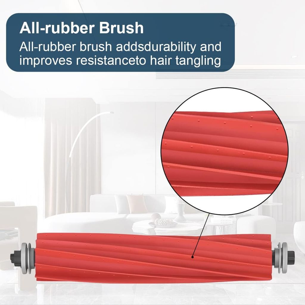 Bürstenset Für Lefant M3 Saugroboter - Hauptbürste + 4 Seitenbürsten