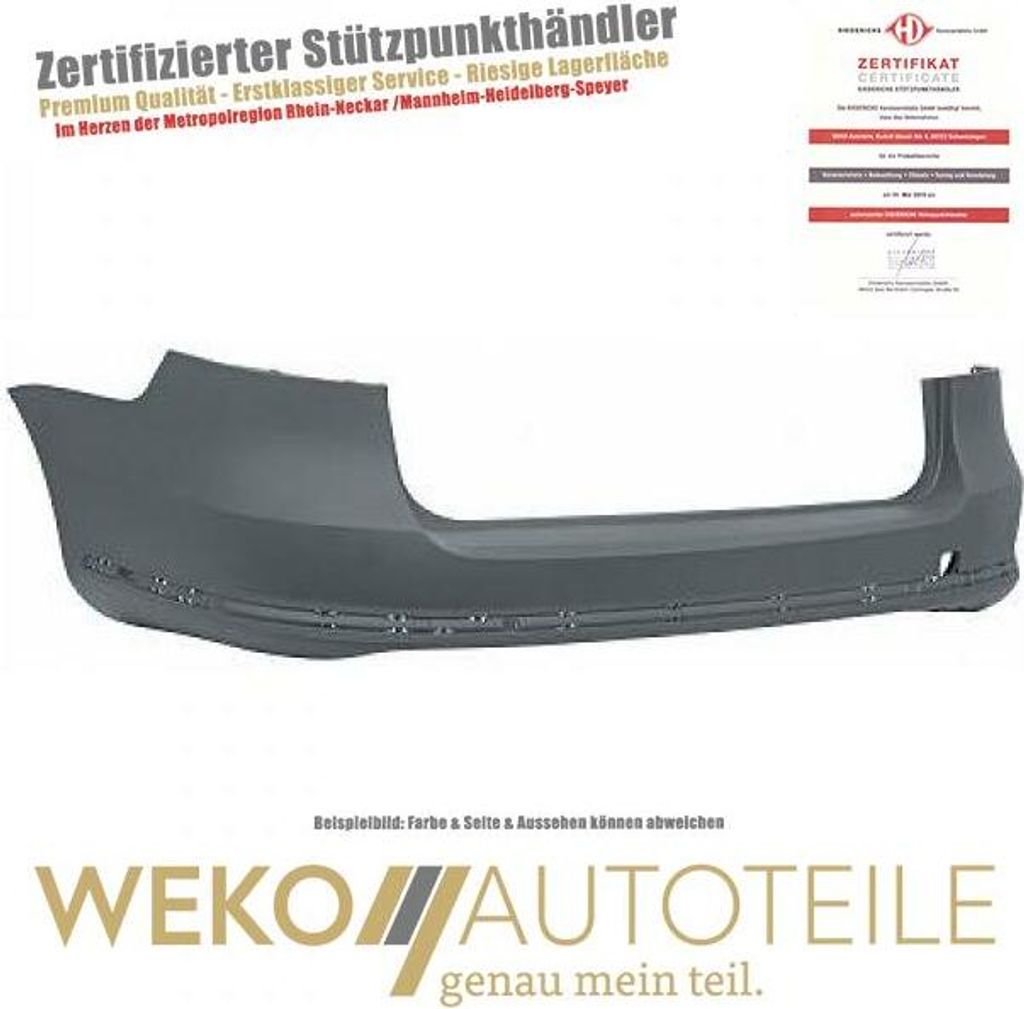 Stoßstange hinten DIEDERICHS 2248755 für VW
