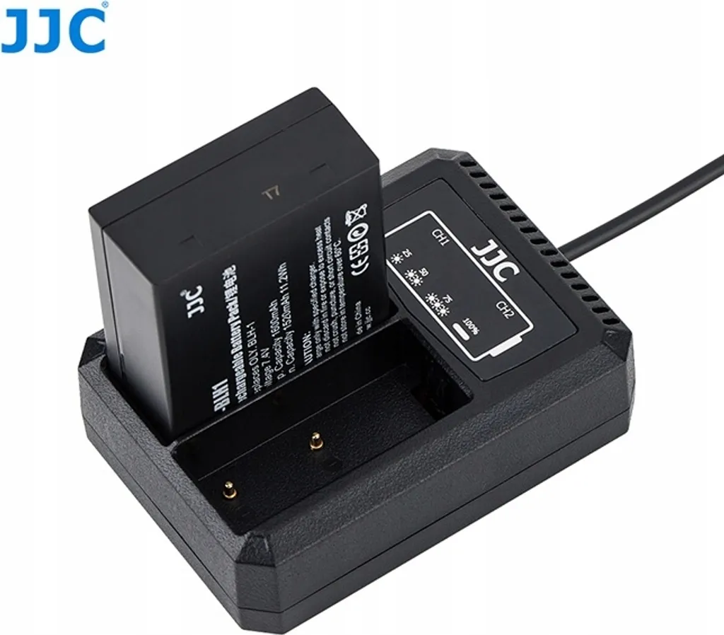 Chargeur de voyage double USB pour Olympus BLH-1 : Idéal nomade - 9