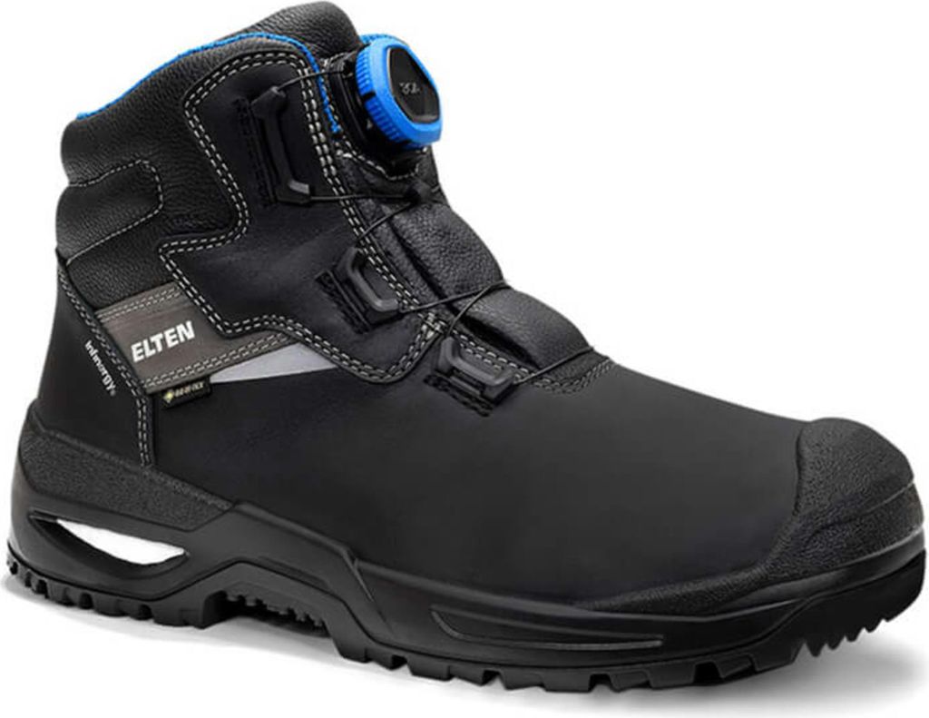 Elten STEFANO XXSG BOA GTX black-blue Mid ESD S3 CI Sicherheitsstiefel 768751 45 EU