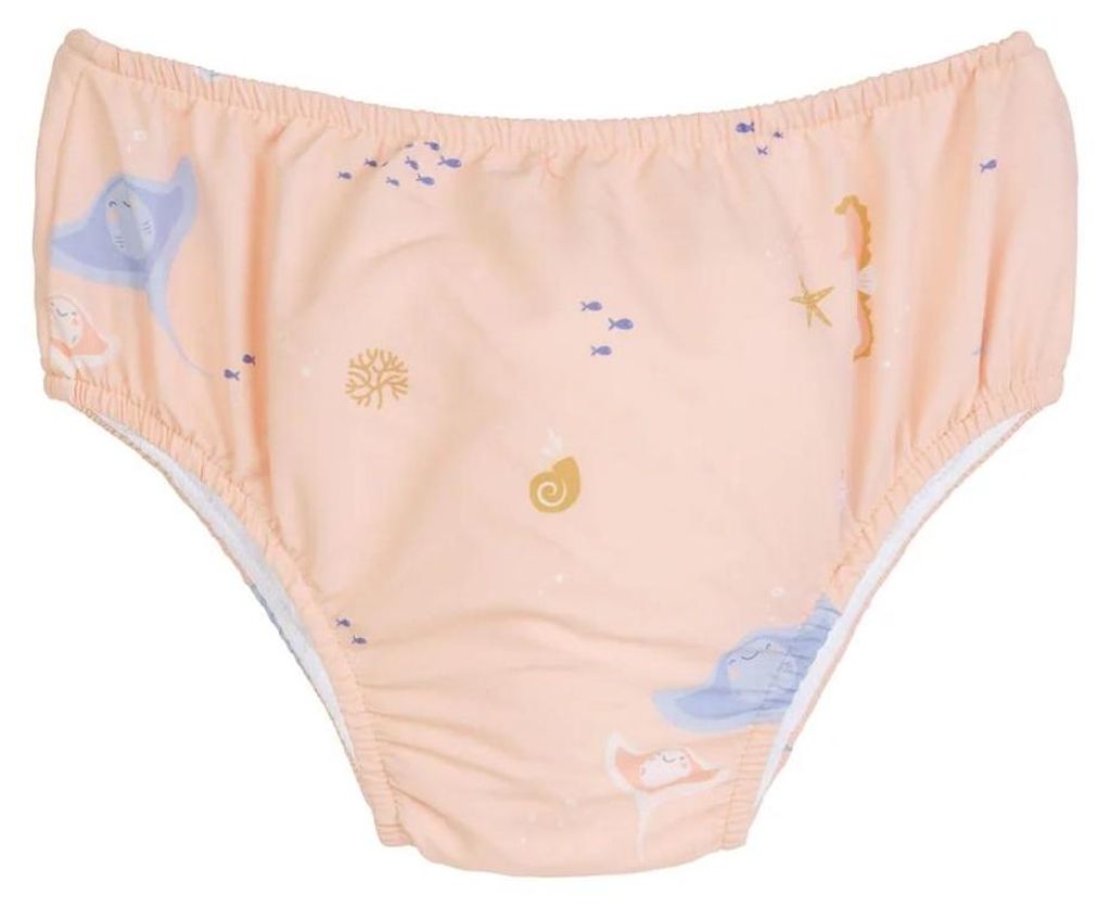 Schwimmwindel für Babys mit UV-Schutz UPF 50+, wiederverwendbar, 6–12 Monate, Seahorse