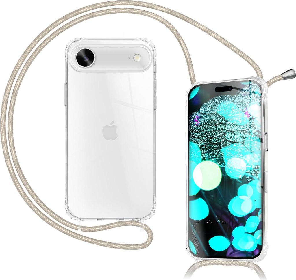 Hülle "Hangit" für iPhone 17 Air - Klare Schutzhülle mit Produktbild 