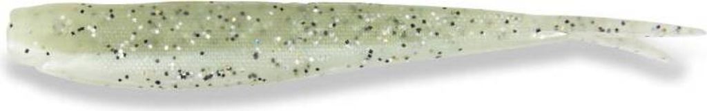Sänger Iron Claw Moby V-Tail Non Toxic 2.0 19cm Salt'n Pepper Luminous LUM 1 Stk. Gummifische