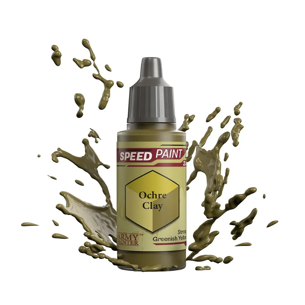 Peinture figurine Speedpaint Ochre Clay 18 ml pour modélisme 3D