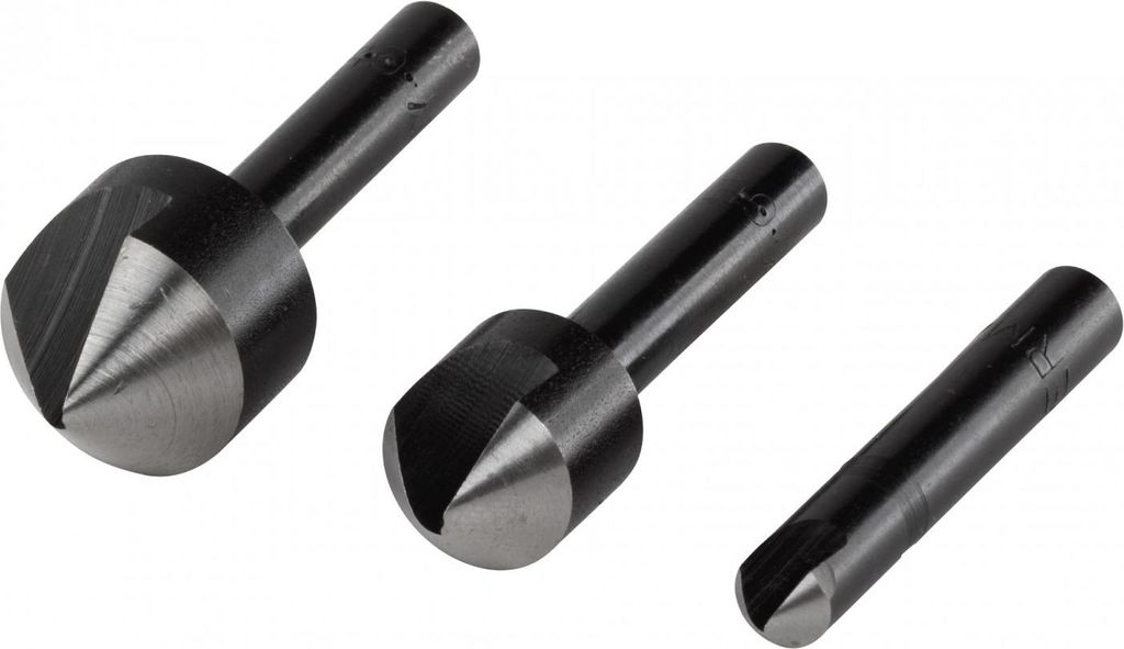 Wolfcraft Set 2504000 Senker-Bohrer 3-tlg Produktbild 