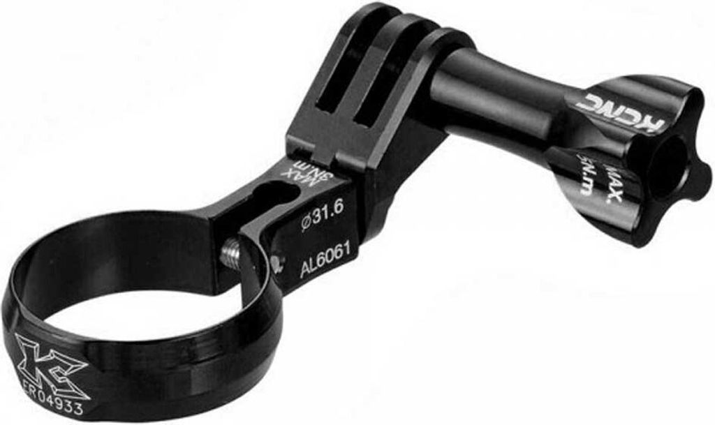 Kcnc Gopro 31.6 Mm Unterstützung Schwarz Schwarz One Size