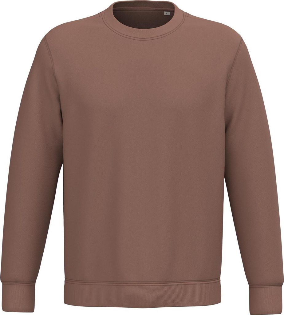 Native Spirit Umweltfreundliches Uni-Sweatshirt mit Rundhalsausschnitt