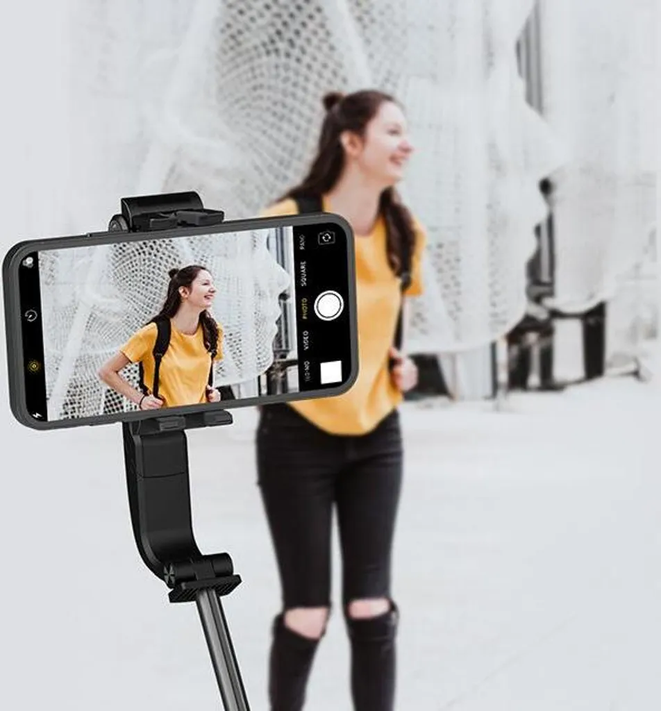 Hohem iSteady Q Nero: Stabilizzatore Smartphone 4-in-1 e Gimbal Desktop - 12