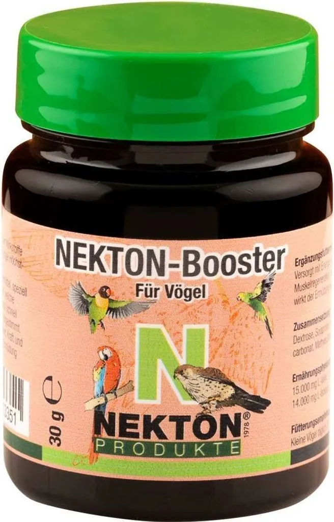 Nekton Booster 30g: Super Food Energetico per il tuo Pappagallo