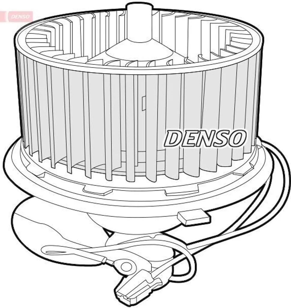 Pulseur d'Air Habitacle 6N1819021 pour Polo, Ibiza et Caddy II Denso