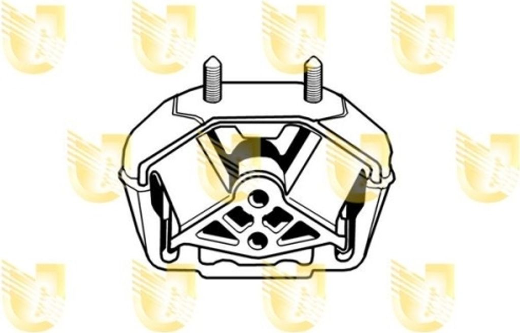 UNIGOM Motorlager Hinten für OPEL Astra F CC (T92) 396516