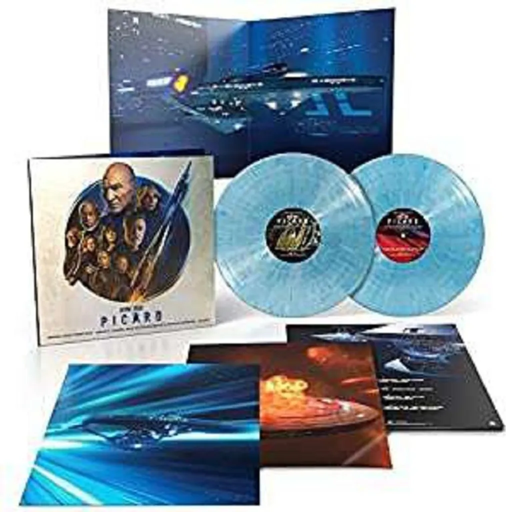 Bande Originale Star Trek Picard Saison 3 Vinyle Limited Edition Bleu