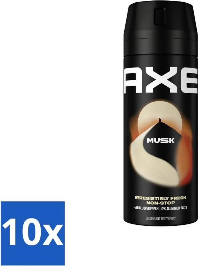 Offerta Axe Musk Deodorante Corpo 150ml - Confezione da 10 Pezzi