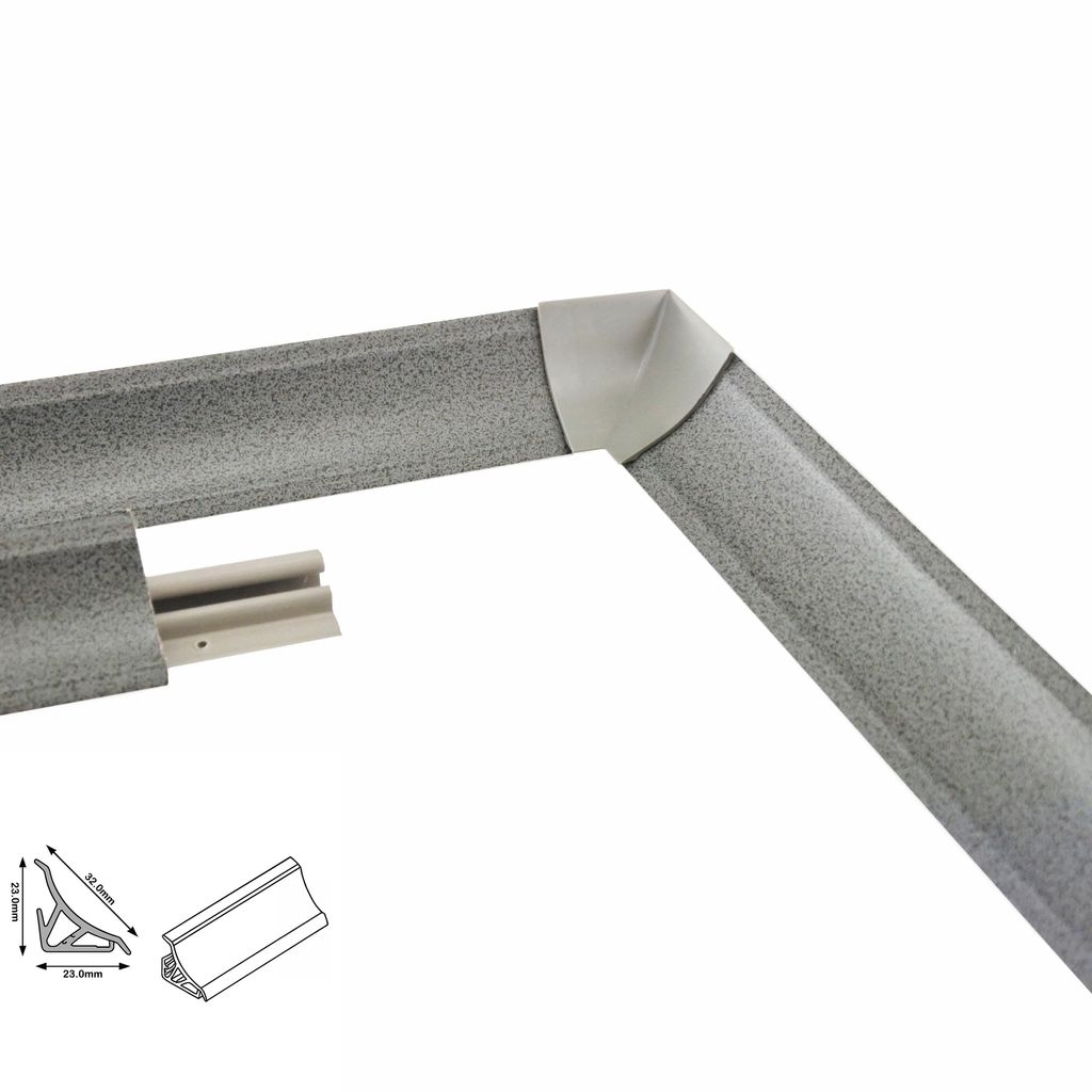 Battiscopa cucina 1,5 m 23 mm Piano di lavoro Battiscopa Immagine del prodotto 