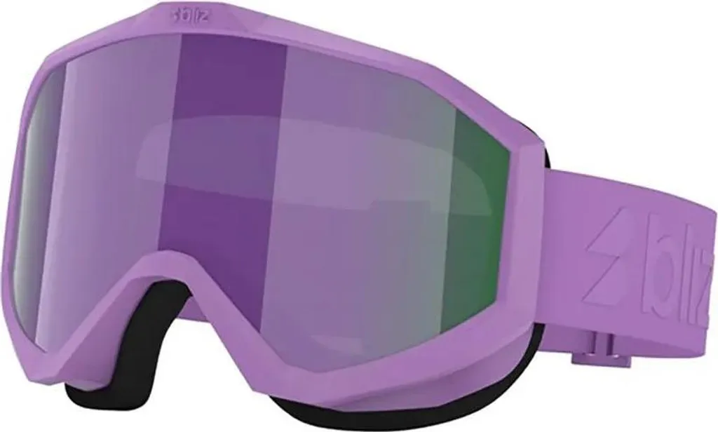 Masque de Ski Bliz Liner Jr avec Double Écran Anti-buée Purple Multi CAT3
