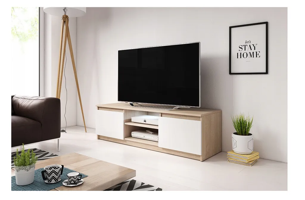 Meuble TV DONATO : Organisez vos câbles et gagnez de la place au salon