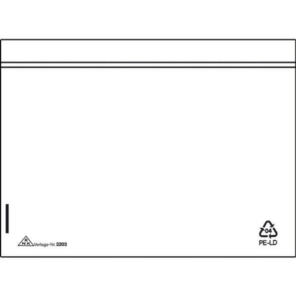 RNK Begleitpapiertasche C6 sk 4002871220309