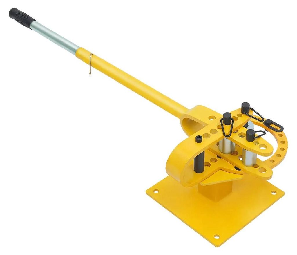 Rohrbieger - Manuell-hydraulische Rohr- und Rohrbiegemaschine - Biegewinkel 0–200° - 7 Biegeschuhe 2,5–7,6 cm - Kapazität 8×32/6×50 mm - L...