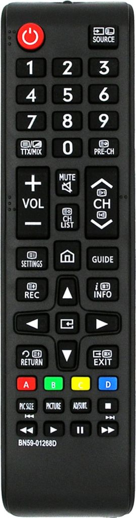 Ersatz Fernbedienung für Samsung TV UE49MU7000T | UE49MU7070 | UE49MU7070TXXU |