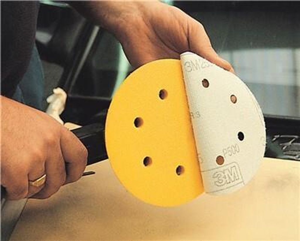 3M Schleifscheiben 255P Hookit P400 150mm Loch: LD600A Pk=100 (7000034096)