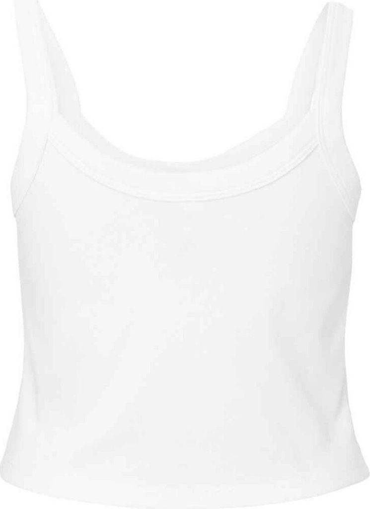 Bella + Canvas - Ärmelloses Oberteil Spaghetti-Träger für Damen RW9795 (XS) (festes Weiß)