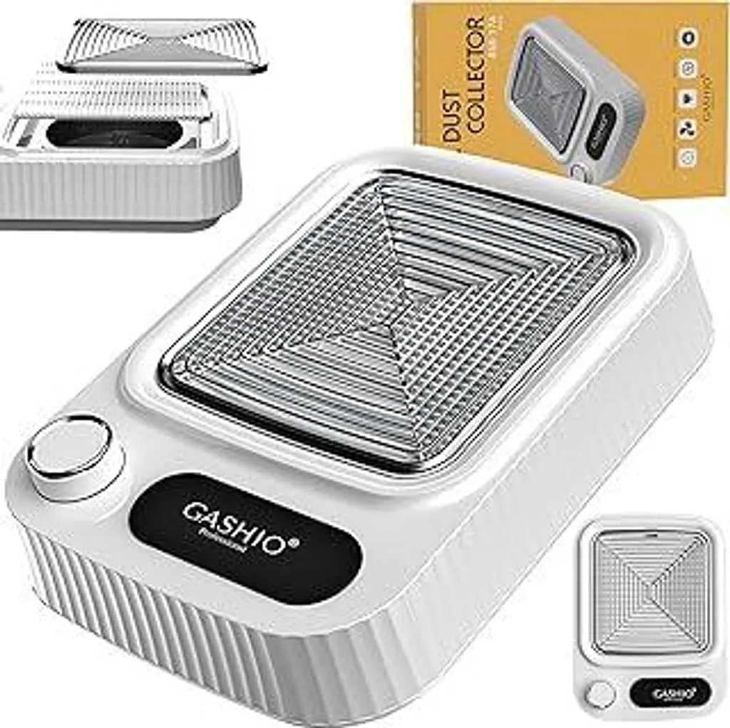 Offerta GASHIO Aspiratore Unghie 80W - Potenza Professionale al Miglior Prezzo
