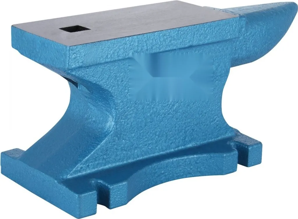 Enclume robuste 25 kg en fonte avec corne ronde pour forge et façonnage