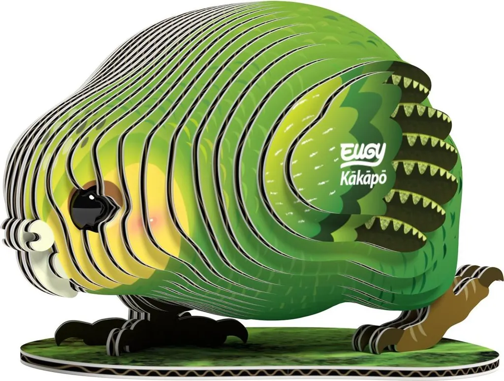Puzzle 3D Kakapo Eugy - Activité manuelle sans écran pour enfant - 2