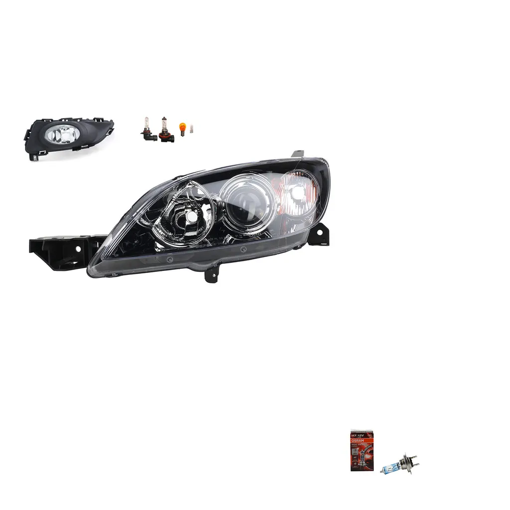 Fari Nuovi Mazda 3 BK + Lampadine Osram Night Breaker Laser HB3