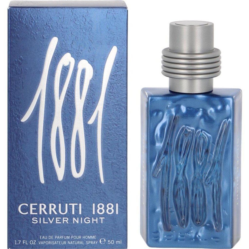 Cerruti 1881 Silver Night, agua de perfume para hombre, 50 Imagen del producto 