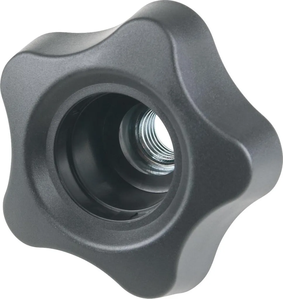 Écrou M16 KS Tools à Tête Étoilée - Serrage Puissant et Confort Ergonomique
