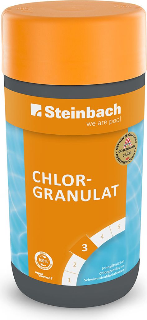 Steinbach Chlorgranulat 1 kg 0751201TD08