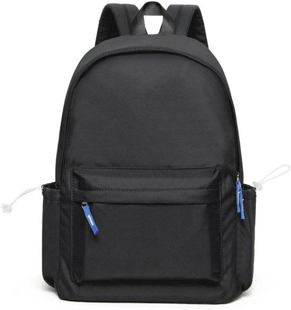 Schulrucksack Mädchen, wasserdicht, Laptopfach, schwarz