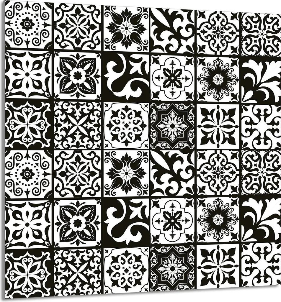 Mosaico Glasplatte per Cucina 60x65 | Paraschizzi in Vetro Temperato