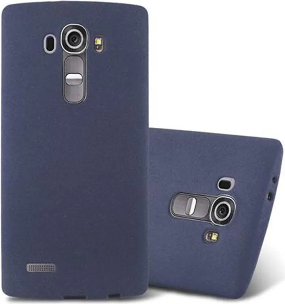 Cadorabo Cover TPU per LG G4 / G4 PLUS Blu - Protezione Anti-Shock