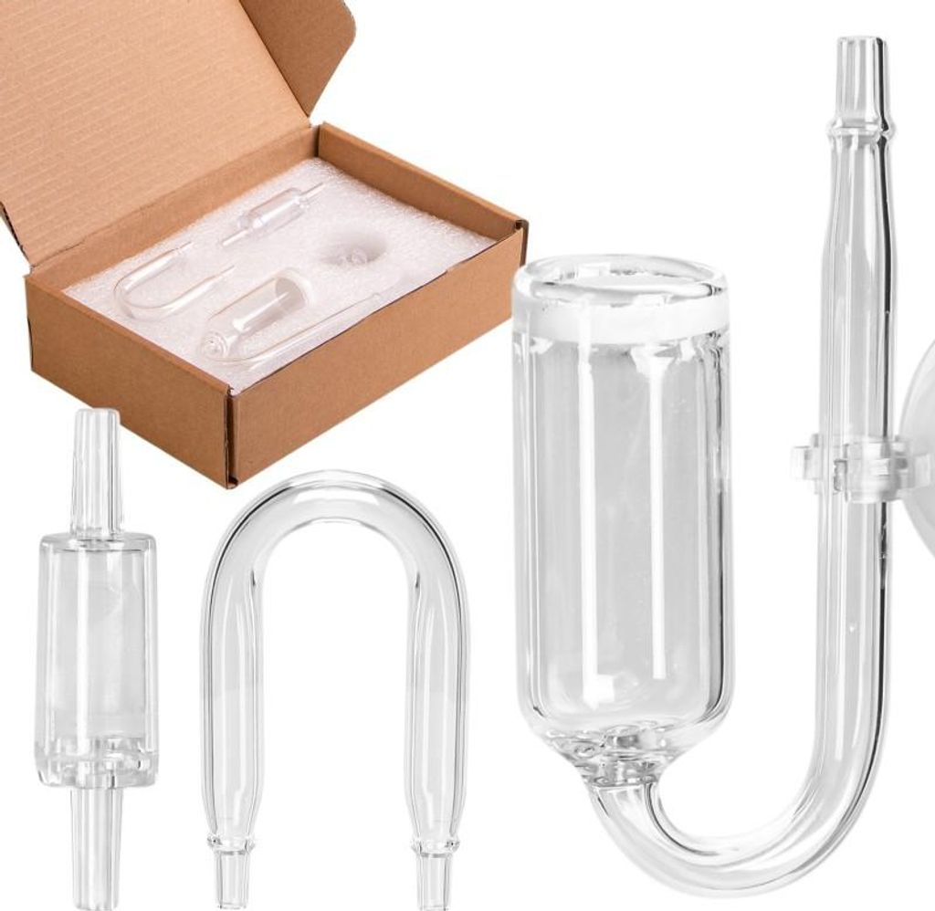 Kruger Meier NeXus Set CO2 - Diffusor-Eck und Rückschlagventil für CO2