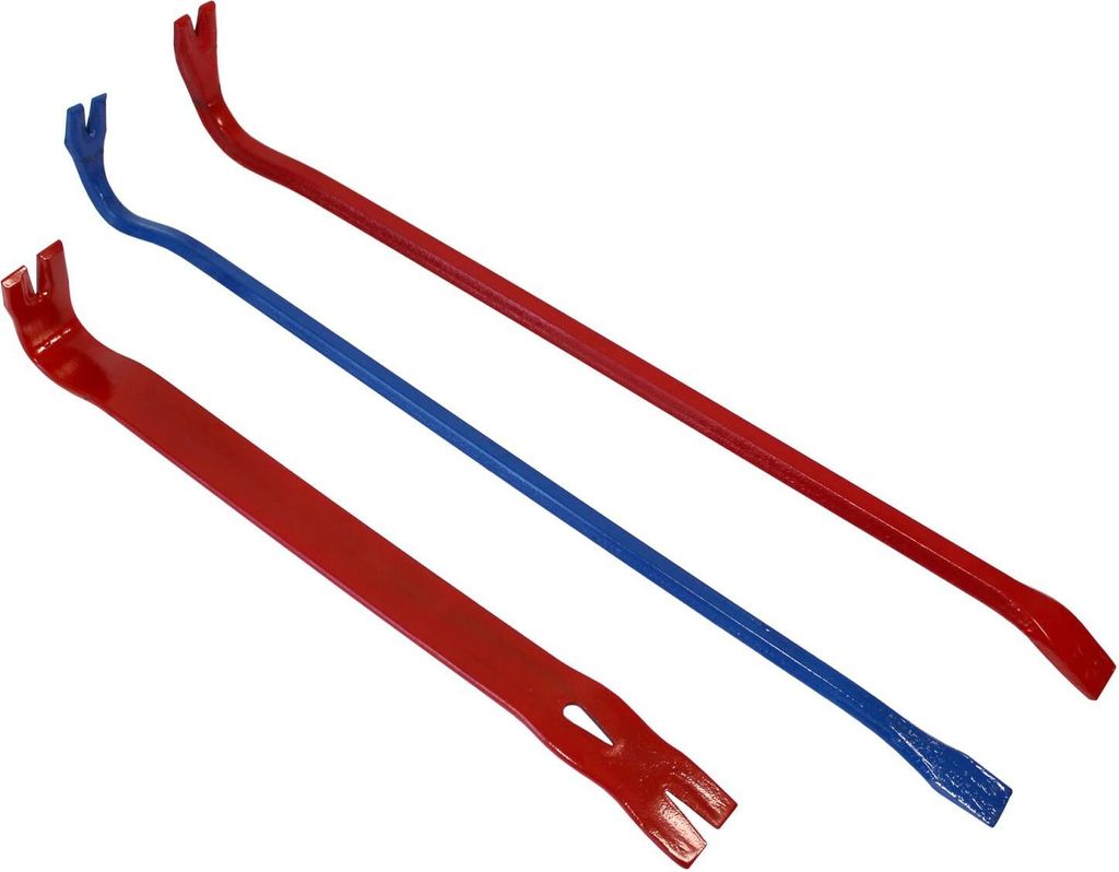 BOOMET Brecheisen 3er Set · Robustes Nageleisen aus Stahl für präzises Arbeiten & effizientes Hebeln