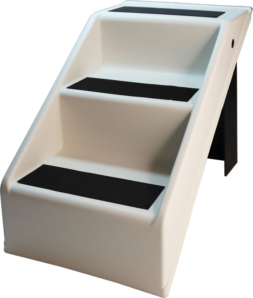 Hundetreppe klappbar in Grau, Hundetreppe Hunde- & Produktbild 1