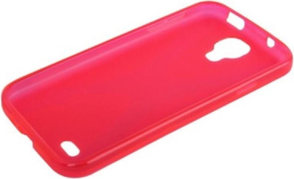 Schutzhülle TPU Case für Handy Samsung Galaxy S4 GT-I9500 / GT-I9505 / LTE+ GT-I9506 / Value Edition GT-I9515 Pink Transparent