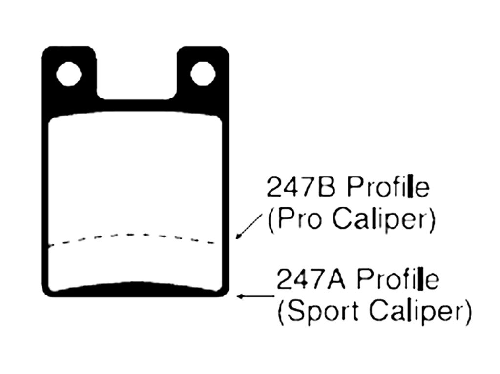 Bremsbelag Hope O2 Pro