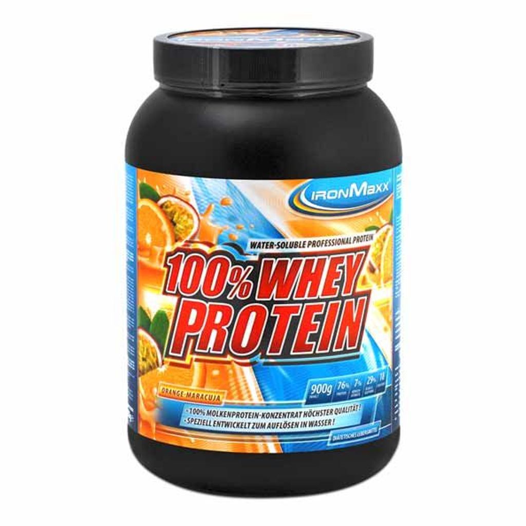 IronMaxx 100 % Whey Protein, 900 g Dose