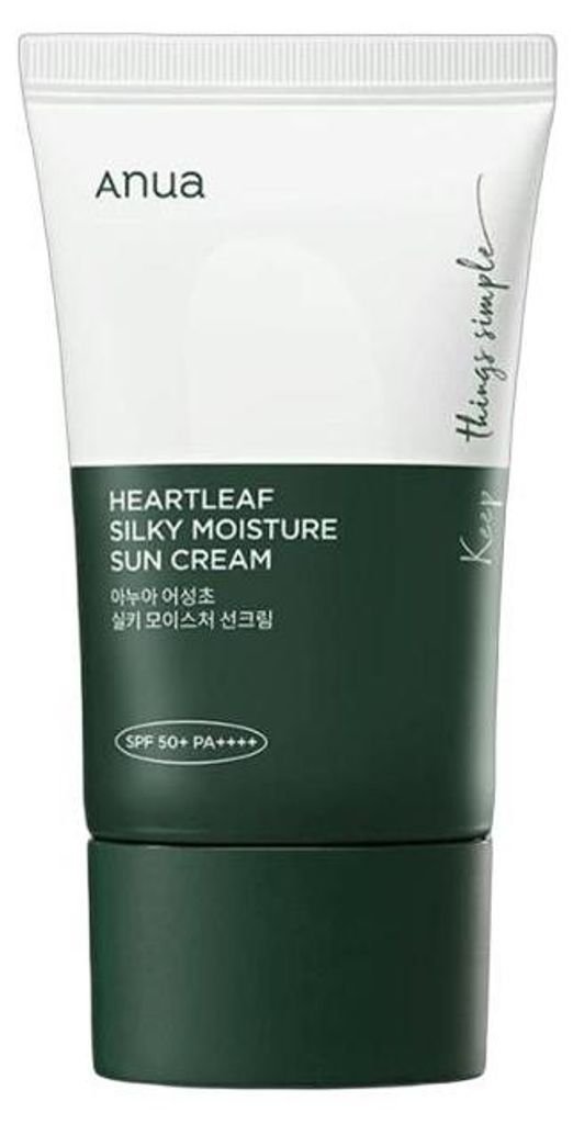 Anua Heartleaf Silky Moisture Sun Cream SPF 50+ PA++++ Produktbild 