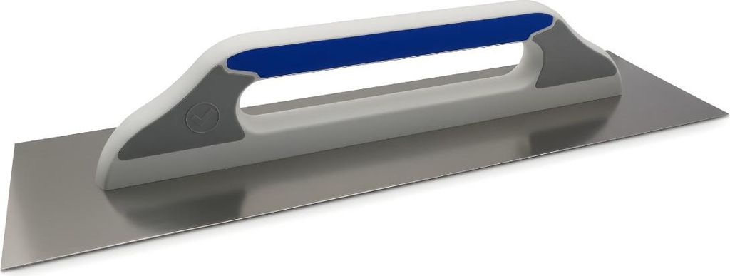 DEWEPRO Schweizer Glättekelle - Aufziehglätter - Edelstahl 480x130mm