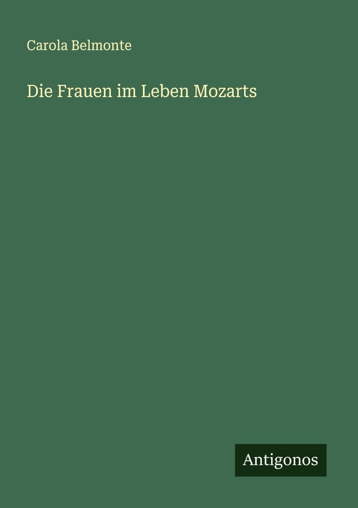 Die Frauen im Leben Mozarts